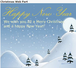 Christmas Web Part
