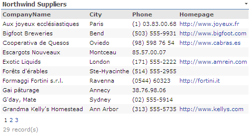 SQL Query Viewer Web Part