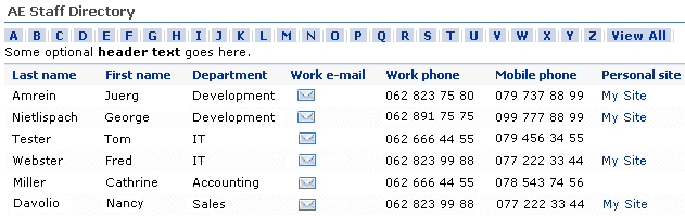 sharepoint employee scheduling