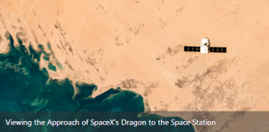 Tile displaying the NASA image of the day