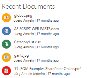 Sharepoint 2019 Modern Document Rollup Web Part