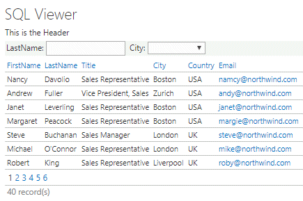 Sharepoint 2019 Modern SQL Query Viewer Web Part