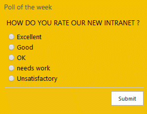 Quick Survey Tile