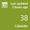 TIle linking to a calendar