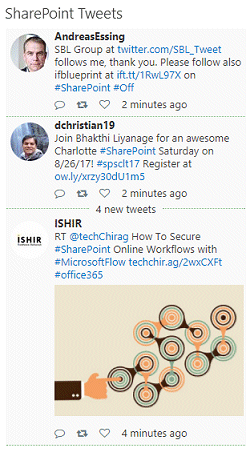 Sharepoint Twitter Enterprise Web Part